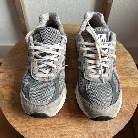 New Balance W990GL4 Grey/Castlerock Leather/Mesh Women's Sz: 8 - Picture 3 of 14